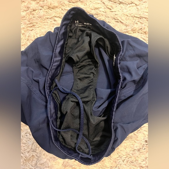 Under Armour - Women’s Midnight Navy Fly By 2.0 Workout Shorts - Picture 5 of 6